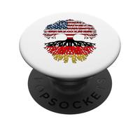 Reformation Day American Grown With German Root Tree Graphic PopSockets Adhesive PopGrip
