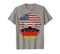Reformation Day American Grown with German Root Tree Graphic T-Shirt