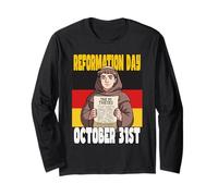 Reformation Day October 31st Germany Celebrates Long Sleeve T-Shirt