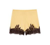 Reformation Fern Lace-trim Satin Shorts - Cream - S (UK8-10 / S)