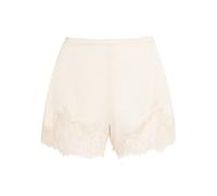 Reformation Fern Lace-trim Satin Shorts - White - L (UK14 / L)