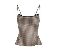 Reformation Genevieve Plaid Woven top - Multicoloured - 0 (UK4 / Xxs)