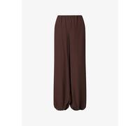 Reformation Womens Reformation Zia Balloon-Leg Georgette Trousers Mole S