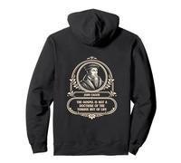 Reformed Theology Calvin Quote Christian Gospel Faith Pullover Hoodie