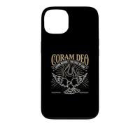 Reformed Theology Coram Deo Christian Fire Dove Faith Design Case for iPhone 13