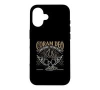 Reformed Theology Coram Deo Christian Fire Dove Faith Design Case for iPhone 16