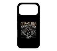 Reformed Theology Coram Deo Christian Fire Dove Faith Design Case for iPhone 17 Pro Max