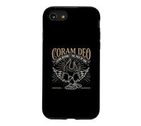 Reformed Theology Coram Deo Christian Fire Dove Faith Design Case for iPhone SE (2020) / 7/8