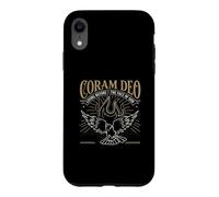 Reformed Theology Coram Deo Christian Fire Dove Faith Design Case for iPhone XR