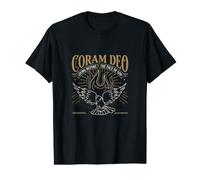 Reformed Theology Coram Deo Christian Fire Dove Faith Design Value Graphic T-Shirt