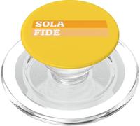 Reformed Theology Faith Alone Design Sola Fide Christian Art PopSockets PopGrip for MagSafe