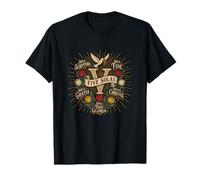Reformed Theology Five Solas Calvinist Christian Design T-Shirt