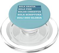 Reformed Theology Five Solas Design | Protestant Faith Art PopSockets PopGrip for MagSafe