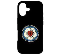 Reformed Theology Five Solas Lutheran Flower Cross Christian Case for iPhone 17
