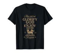 Reformed Theology Glorify God Christian Westminster Quote T-Shirt
