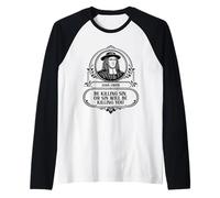 Reformed Theology John Owen Be Killing Sin Quote Raglan Baseball Tee