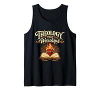 Reformed Theology of Worship, Scripture & The Burning Heart Tank Top
