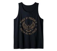 Reformed Theology Peace If Possible Truth Quote Tank Top