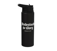 Reformed Theology: Predestined for Glory - Bible Scripture Stainless Steel Insulated Water Bottle
