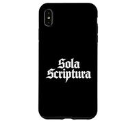 Reformed Theology Sola Scriptura Bible Authority Design Case for iPhone XS Max