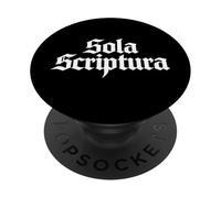 Reformed Theology Sola Scriptura Bible Authority Design PopSockets Adhesive PopGrip
