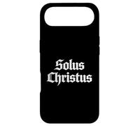 Reformed Theology Solus Christus Christ Alone 5 Solas Design Case for iPhone Air