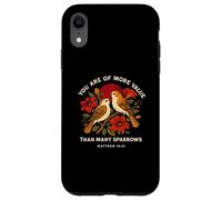 Reformed Theology Sparrow Design Inspired by Matthew 10:31 Case for iPhone XR