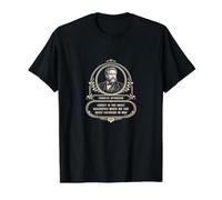 Reformed Theology Spurgeon Christ Magnified Quote Value Graphic T-Shirt, Men, Black, M