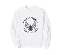Reformed Theology Truth at All Costs Martin Luther - Black Sweatshirt
