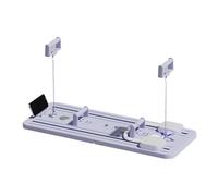 Reformer Pilates Board - Reformer Pilates Machine Foldable | Pilates Reformer Board Ab Roller Wheel | Pilates Board At Home Pilates Reformer Set Workout Equipment For Gym, Ab Roller (Sapphire)