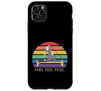 Reformer Pilates cat Lover LGBT funny animal Paws Pose Pride Case for iPhone 11 Pro Max