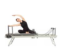 Reformer Pilates Machine Professional Reformer Pilates Board At Home Foldable Portable Adjustable Ergonomically Engineered For Beginners Yoga Exercise