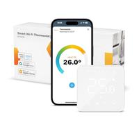Refoss Smart Thermostat for Combi Boiler/Water Underfloor Heating, WiFi Thermostat Works with Apple HomeKit Siri, Alexa, Google Home, LED Digital Touch Screen