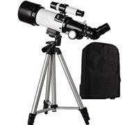 Refracting,50-100mm Caliber,Portable,s for Astronomy Beginners,Kids with Tripod and Backpack