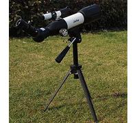 Refractive Astronomical Telescope, 45° Erect Optical Stellar Telescope with Tripod for 360° Adjustment, Monocular HD World Dual Purpose