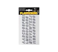 Refractive Plastickers Letters and Number for Motorcycle