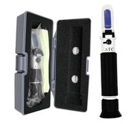 Refractometer 2 In 1 & Salinity Refractometer ATC 0-32% & 0-28% Salinity Measure Sodium Chloride In Food Salt(With retail box)