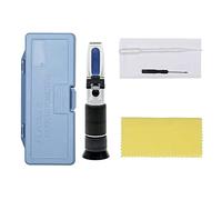 Refractometer, 3-in-1 Handheld Honey Refractometers for Honey Moisture & & Beekeeping Honey Refractometer Water Content Meter