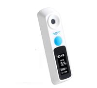 Refractometer, 4-in-1 Coffee Salt Honey Sugar Brix Refractometer Digital Content Meter Bluetooth APP Online Concentration Tester Multifunction(032 0.1)