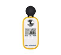 Refractometer, Digital Wine Alcohol Meter Beer Refractometer Large LCD Display Brewing Alcohol Tester Measuring Tool Accessories,for Home