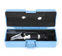 Refractometer, Handheld Refractometer High Accuracy Wine Dual Scale 0-40% Brix Liquid Measuring Equipment with Good Performance