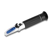 Refractometer, High Accuracy 0-80% Brix Measurement, Automatic Temperature Compensation, Easy to Use and Calibrate Alcohol Concentration Tester for Sugar Content Analysis