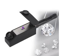 Refractometer Kit for Gemstone Identification, 1.30 to 1.81, Professional with LED Light Source, Portable Diamond Selector for Gemologists and Jewelry Stores
