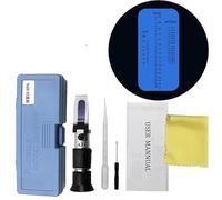 Refractometer, Meter 0-32% 58-90% 0-80% Refractometer Sugar & Alcohol Meter Measurement Tool Fruit Wine Honey Sugar Bees Water Test(3-in-1 Honey Brix)