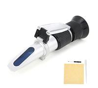 Refractometer, Sugar Measurement Device, 0-90% Range, High Accuracy - Digital Calibration, ATC Technology, Ideal for Fruit, Honey, and Homebrew