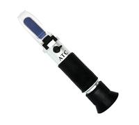 Refractometers, Handheld ATC Brix Refractometer 0-90% Sugar Optical Instruments Auto Refractor Fruit Sauce Milk Meter Honey Concentration Tester
