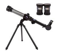 Refractor Astronomy Telescope, Portable Telescope with Tripod Eyepieces Compass Star Finder Lens Astronomy Stargazing Toy for Kids, Beginners and Adults