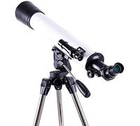 Refractor Telescope,Portable Telescope with 3 Magnification eyepieces,with Tripod & Finder Scope for Kids & Astronomy Beginners,White