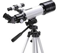 Refractor Telescope,Telescope for Kids Adults Astronomy Beginners 70mm Telescopes,700mm Focal Length 120X Magnification Scope Refractor Telescopes,White