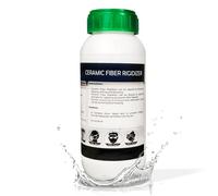 REFRATECH Rigidizer for Ceramic Fiber Coating, 2300F Rated, Fireproof Insulation Surface Coating for Ceramic Fiber Blanket Boards Wool - 16 Oz Rigidizer